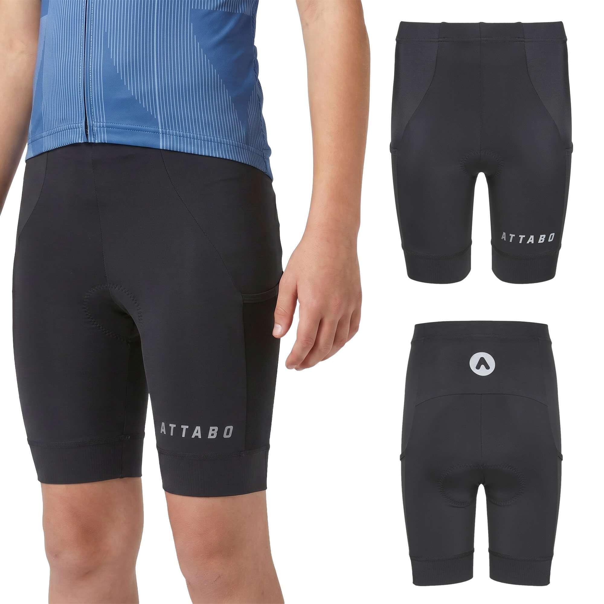 Pantaloni scurți de ciclism pentru copii ATTABO Kiro