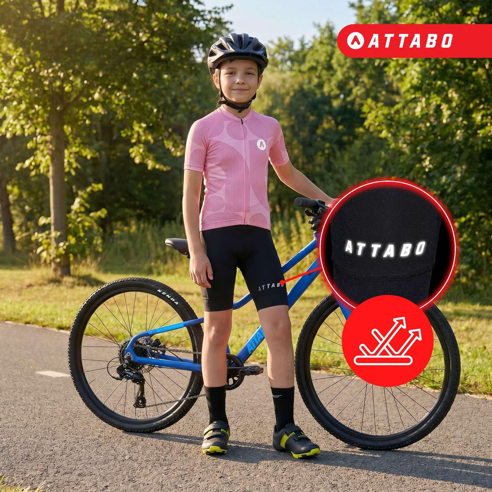 Spodenki rowerowe dziecięce ATTABO Kiro 7/7