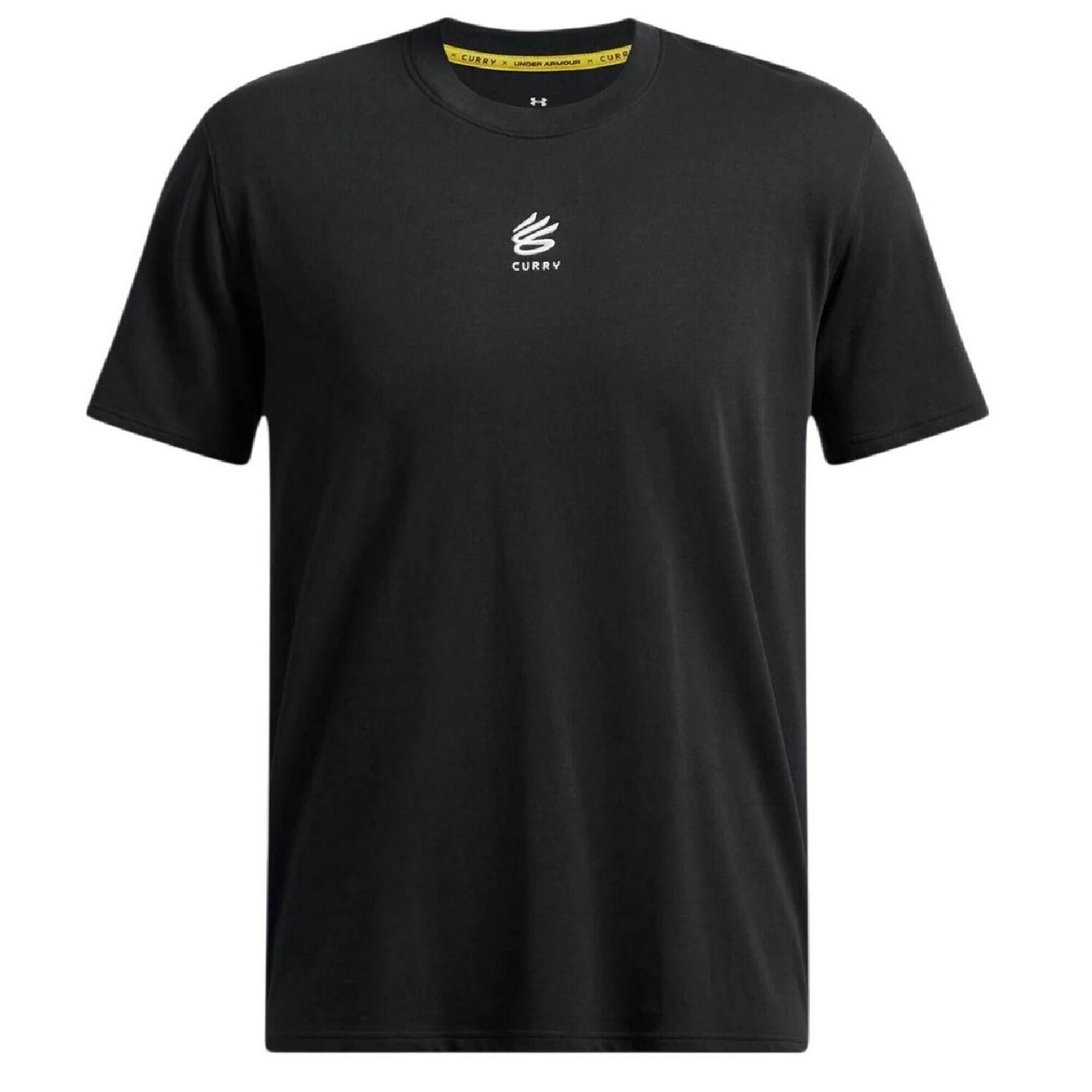 Under Armour Mens Curry Logo Heavyweight T-Shirt