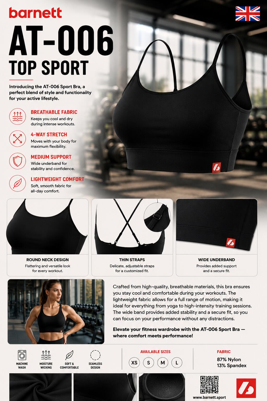 AT-006 TOP Sport Noir 4/4