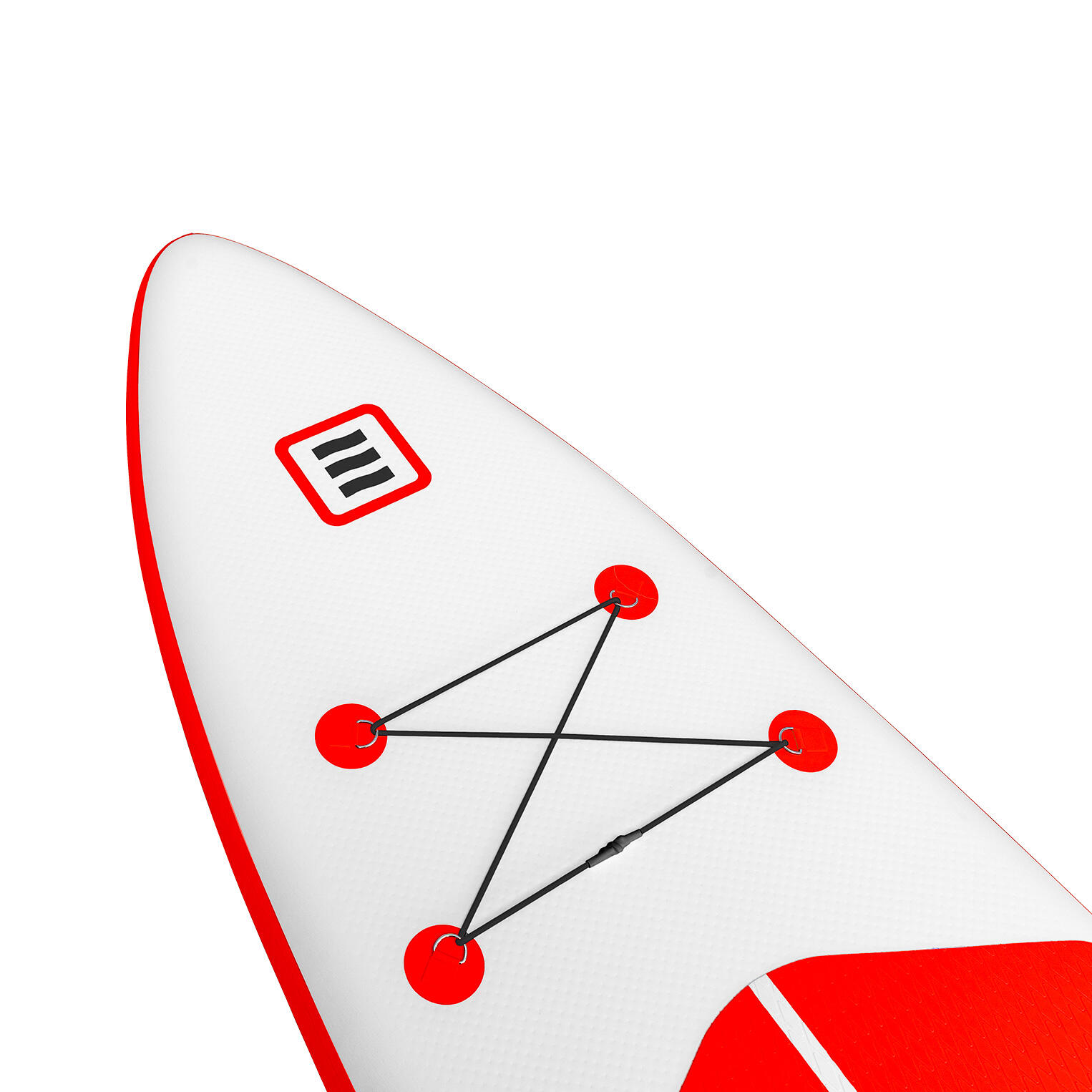 Tavola Gonfiabile Stand Up Paddle Waterfall Touring 10.6'' Rosso/Grigio 4/8