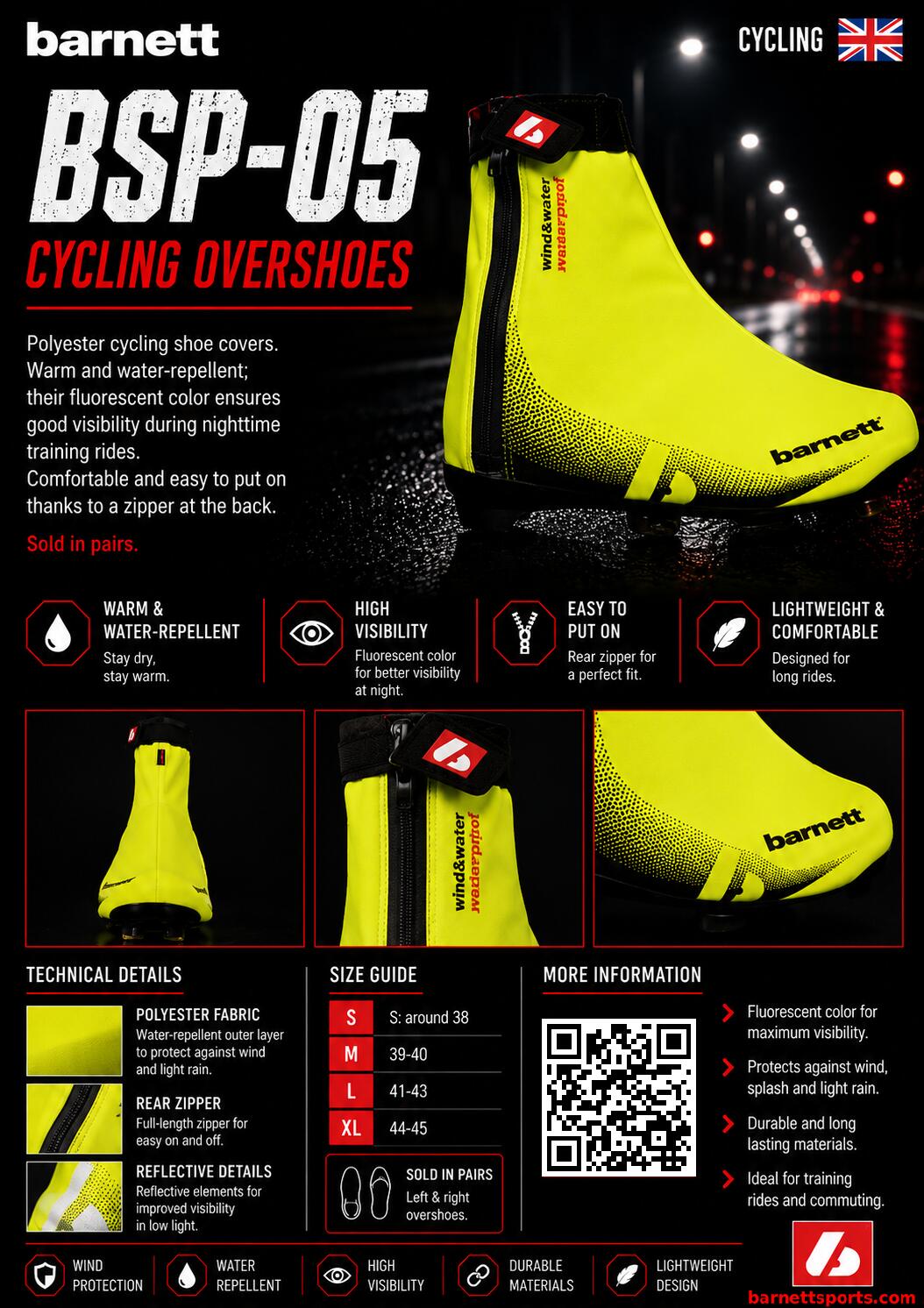 Cubrezapatos BSP-05 3/4