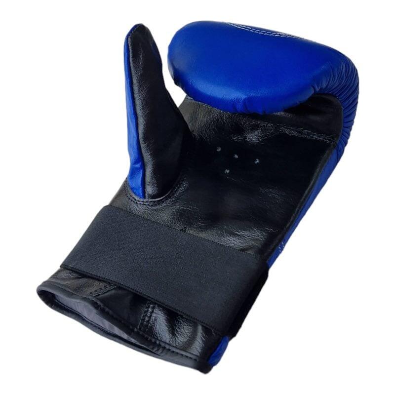 Manusi sac box Anastasia Sport, albastre, piele naturala, marime M