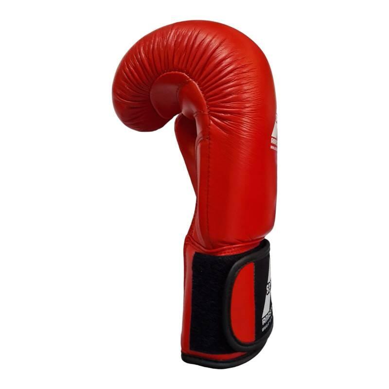 Manusi box lupta Anastasia, piele naturala, rosii, marime 12 OZ