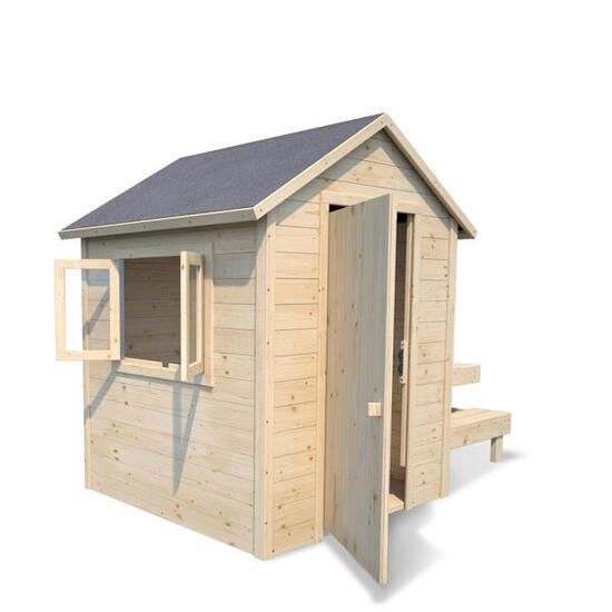Cabane en bois avec table pique-nique TIANA