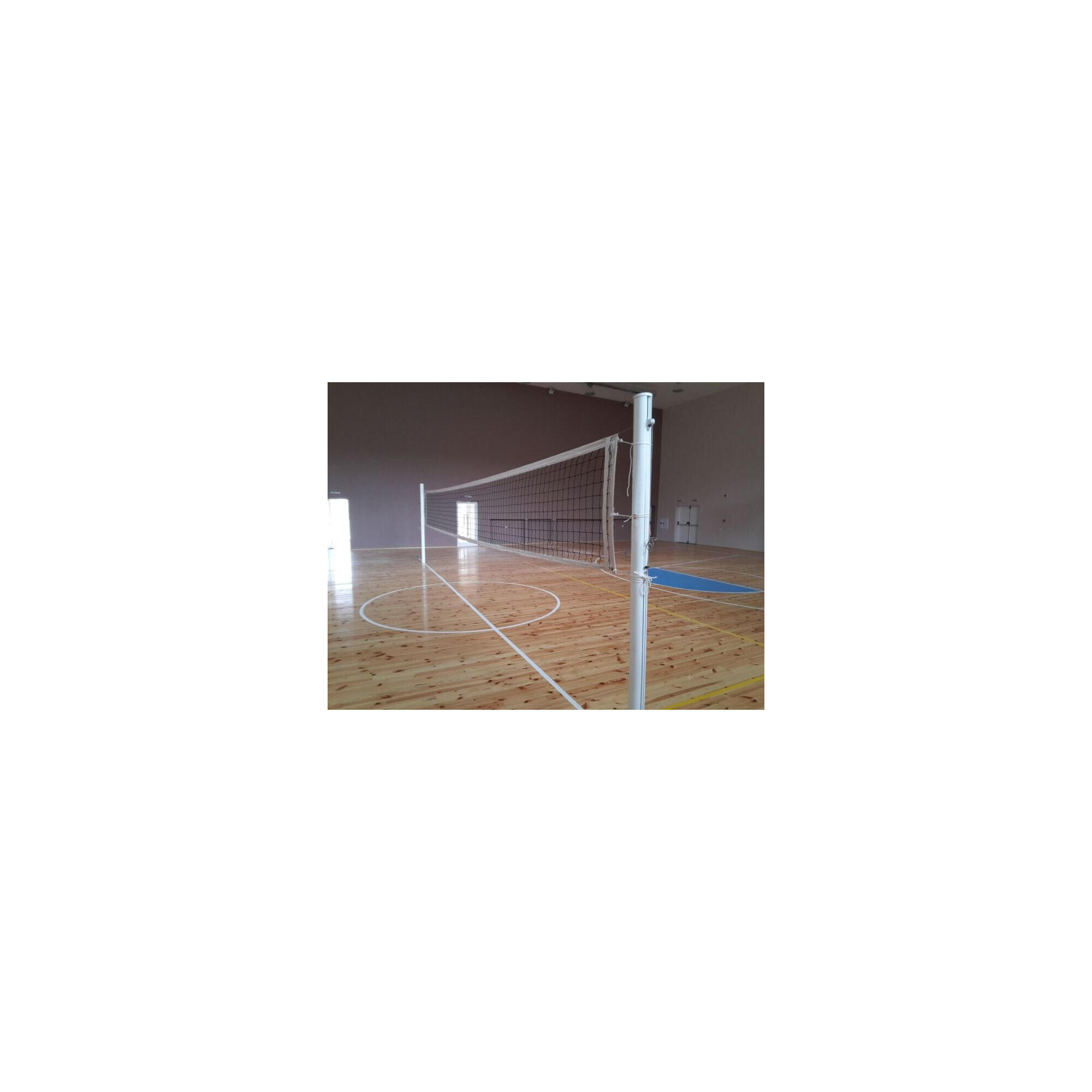 Stalpi volei Anastasia Sport profil aluminiu oval, inaltime reglabila a fileului