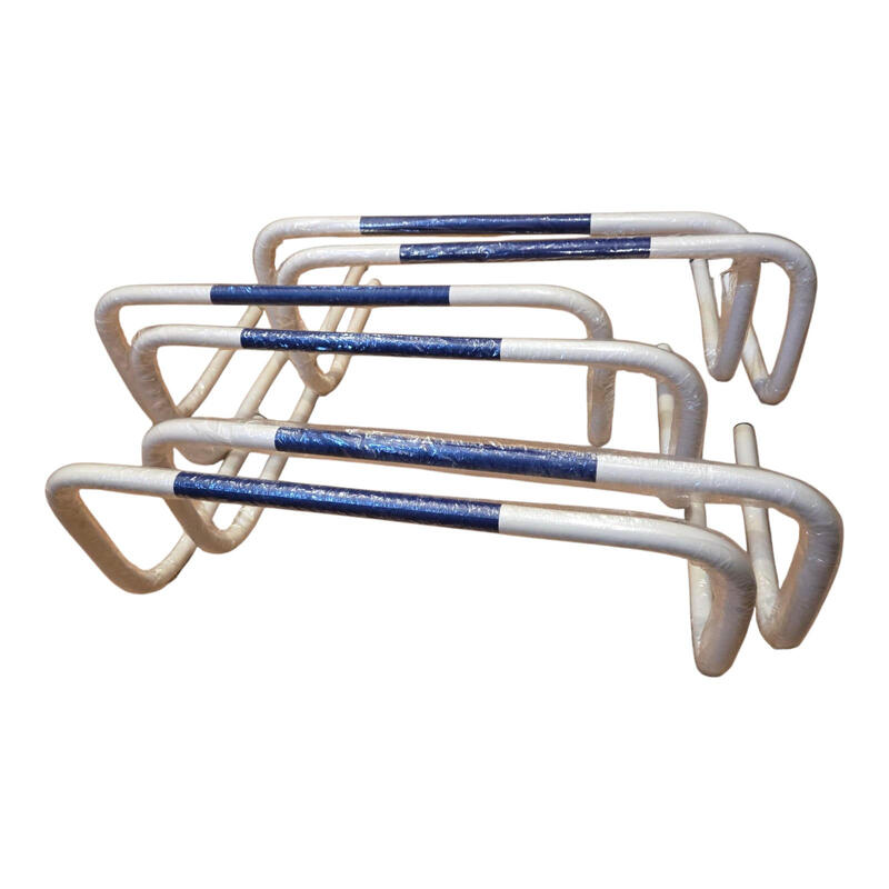 Set 6 obstacole, gardulete antrenament Sportek 30 cm cu geanta transport