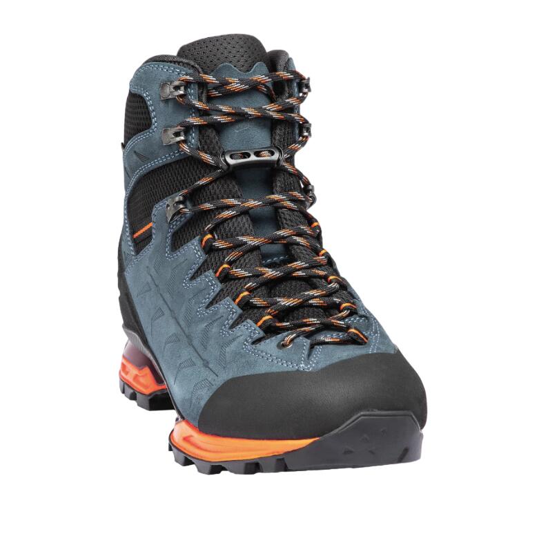 Chaussures de randonnée hautes et imperméables pour hommes Acier/Orange 2/6