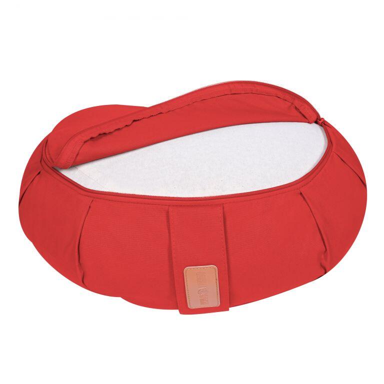 Gorilla Sports Yogakussen - Meditatie - Halve maan vorm - Rood 6/7