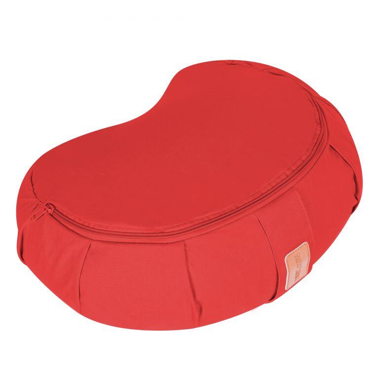 Gorilla Sports Yogakussen - Meditatie - Halve maan vorm - Rood 4/7