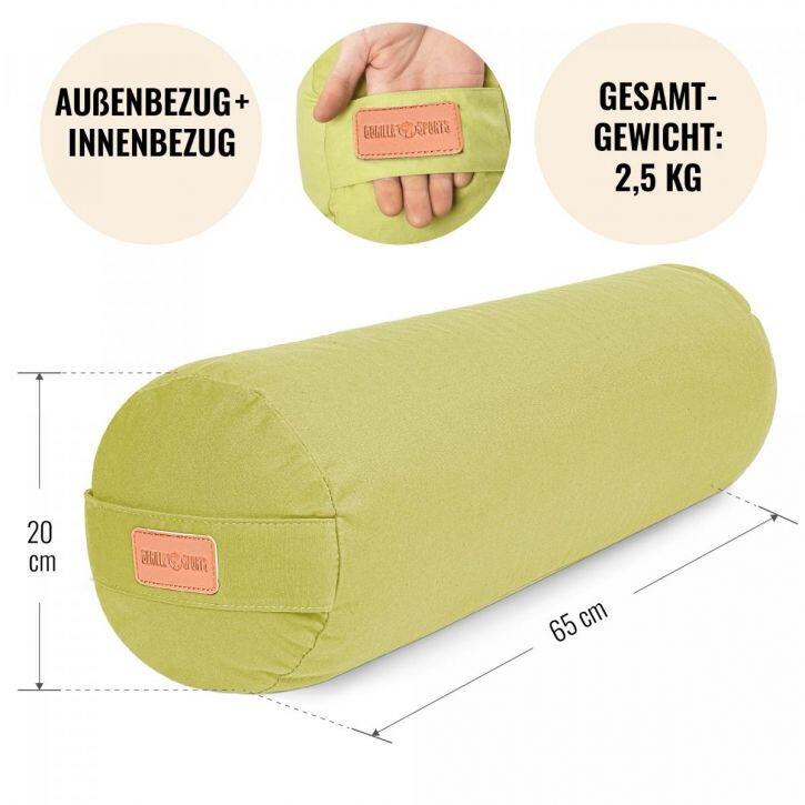 Yoga Bolster Verde deschis