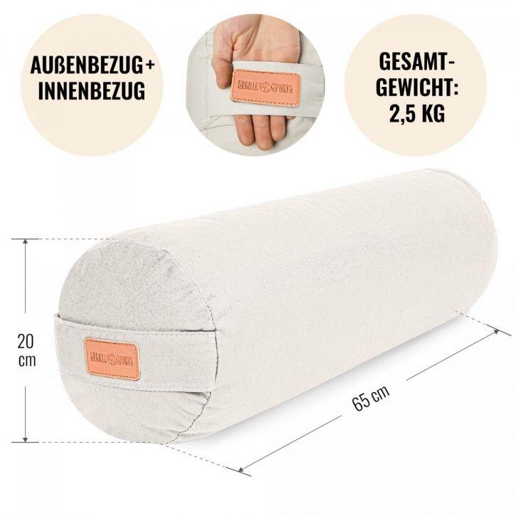 Yoga Bolster in verschiedenen Farben 4/7