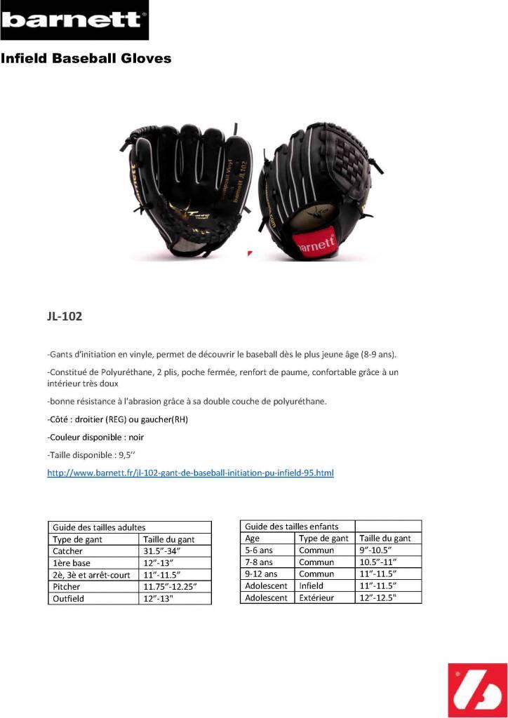 initiatie honkbalhandschoen REG JL-102 6/6