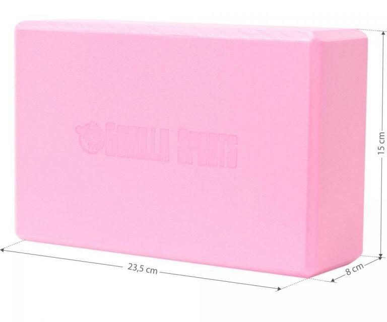BLOC YOGA COMPACTE 23,5CM X 15CM X 8CM | PILATES ET FITNESS | COLORIS AU CHOIX 3/7