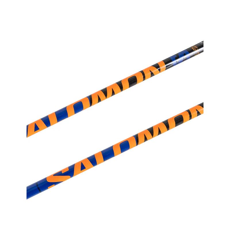 Salomon Kaloo Junior Bețe Ski - 70cm - Albastru/Portocaliu