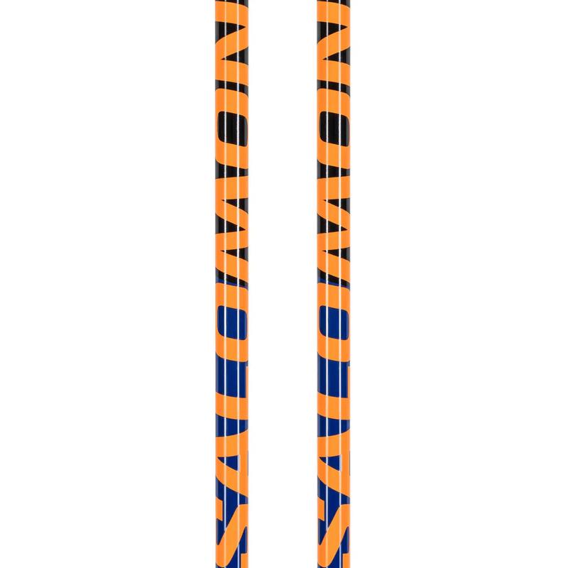 Salomon Kaloo Junior Bețe Ski - 70cm - Albastru/Portocaliu