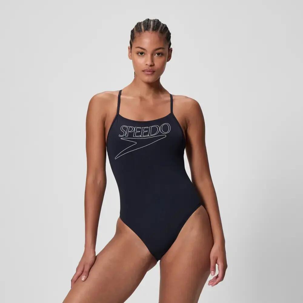 Women's Endurance+ Logo Thin Strap One Piece