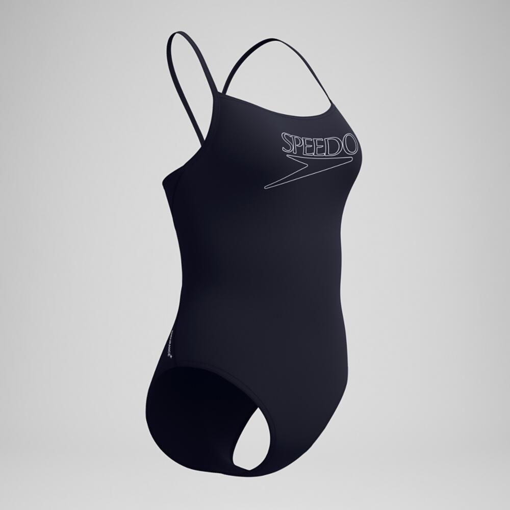 Maillot bain femme Speedo End+ Logo Thin Strap 7/7