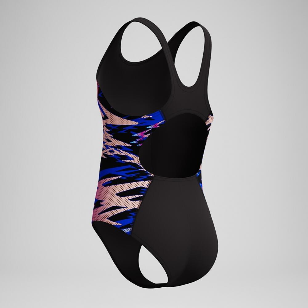 1-delig meisjes zwempak Speedo Hyperboom Splice Muscleback 6/6