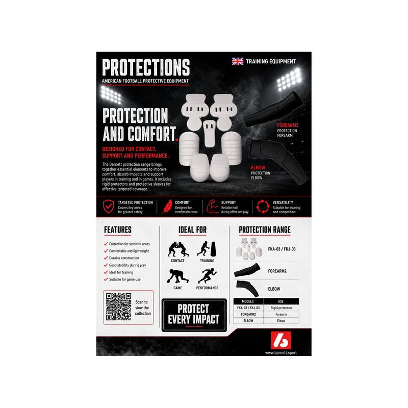 ELBOW M Protecție neagră pentru cot