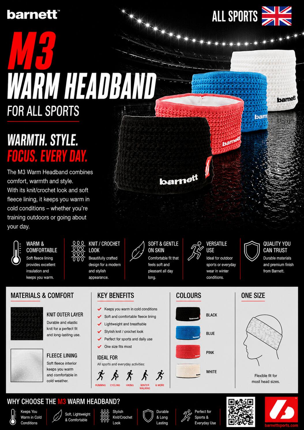M3 blaues Stirnband 5/5