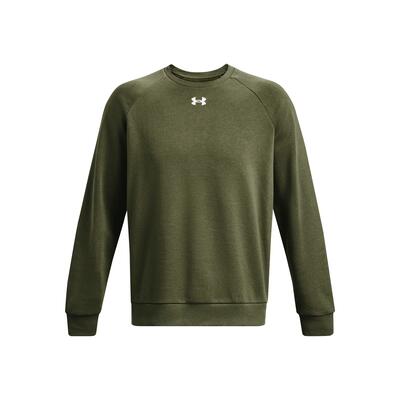 Heren rival fleece crew hals trui (groen)