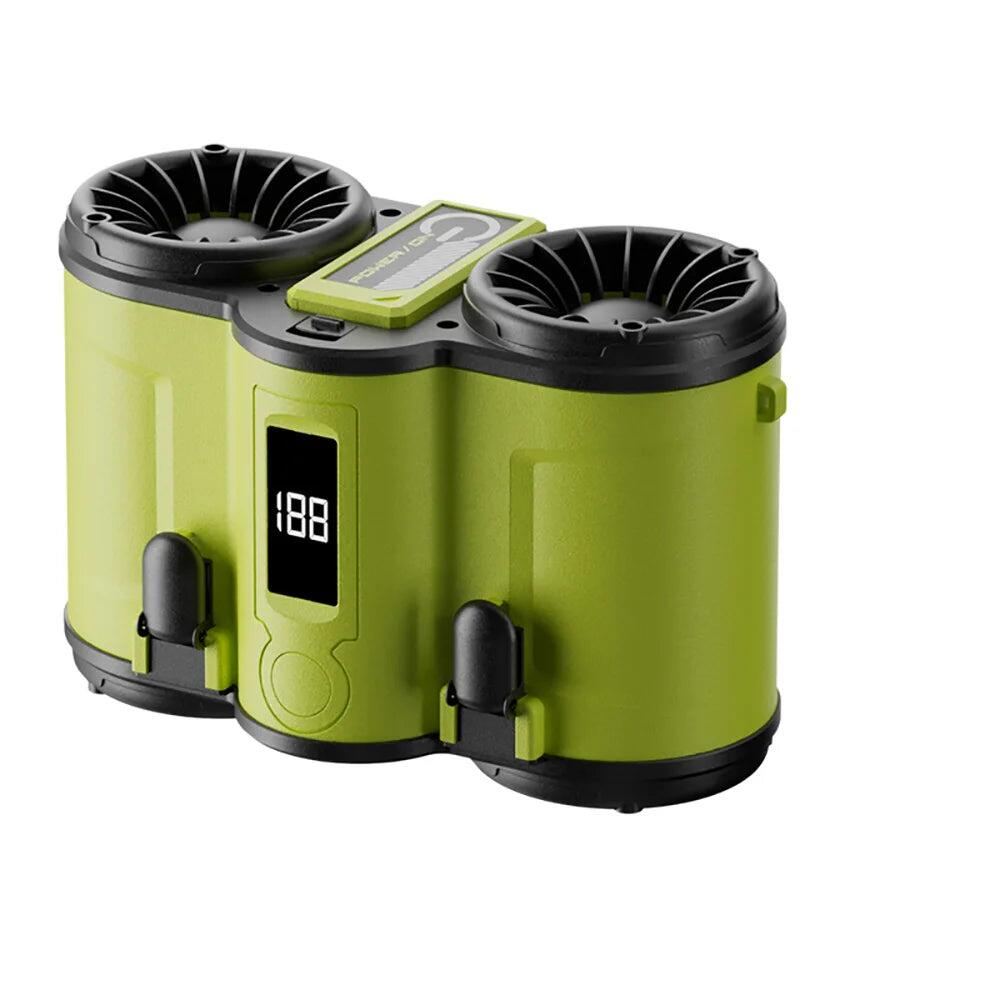 10000mAh Outdoor Hanging Waist Fan