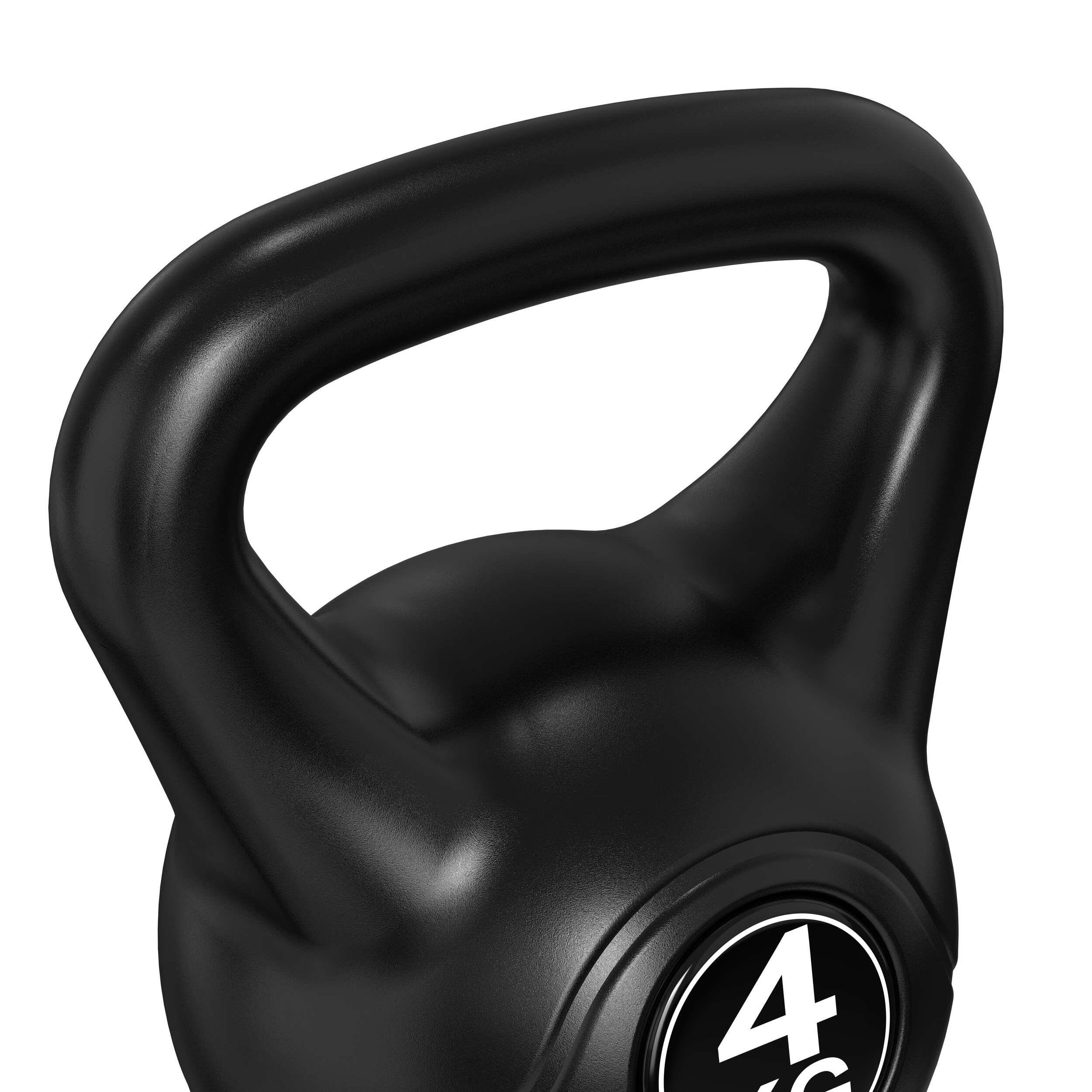 Kugelhantel - Kettlebell - PVC mit Sand gefüllt 5/7