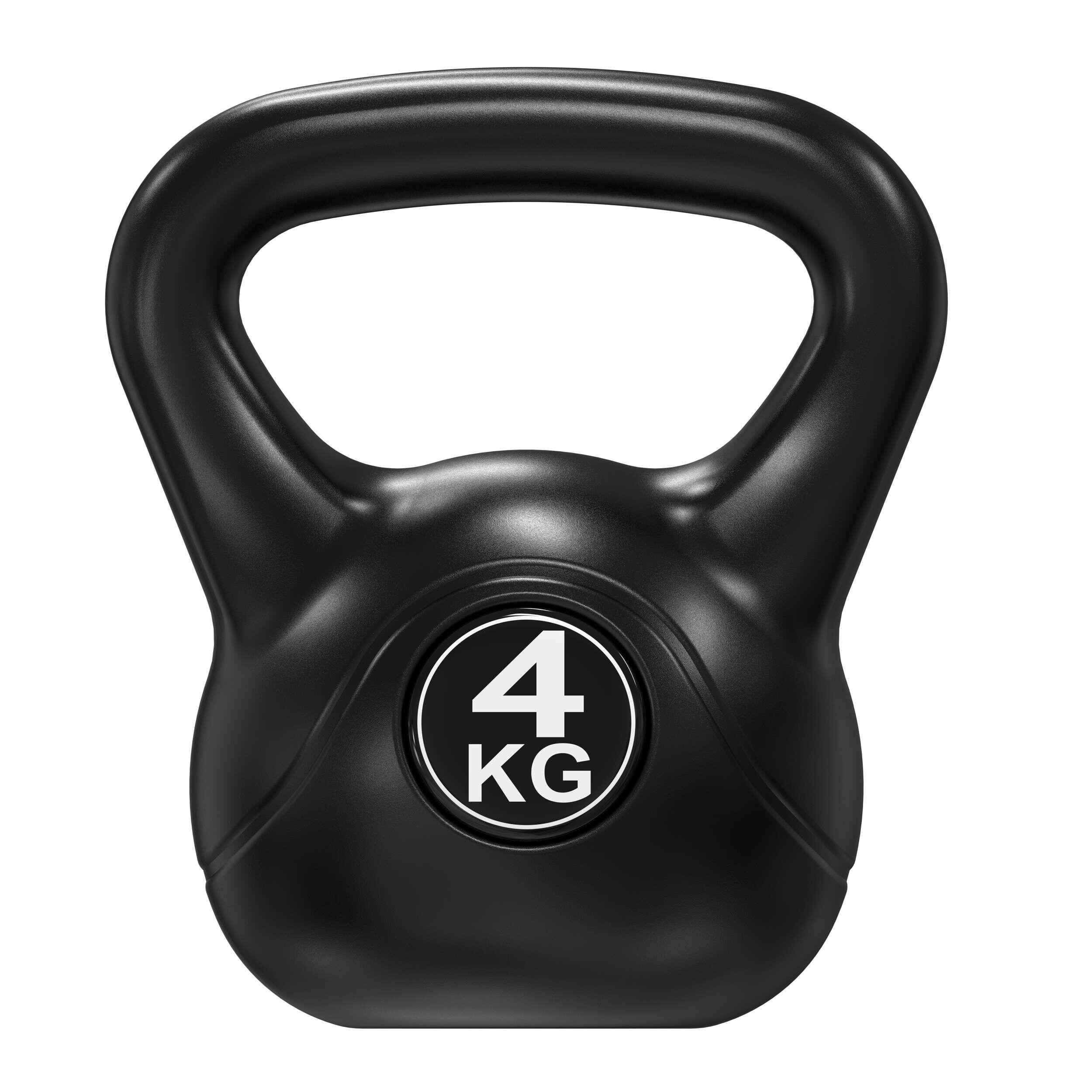 Kugelhantel - Kettlebell - PVC mit Sand gefüllt 2/7