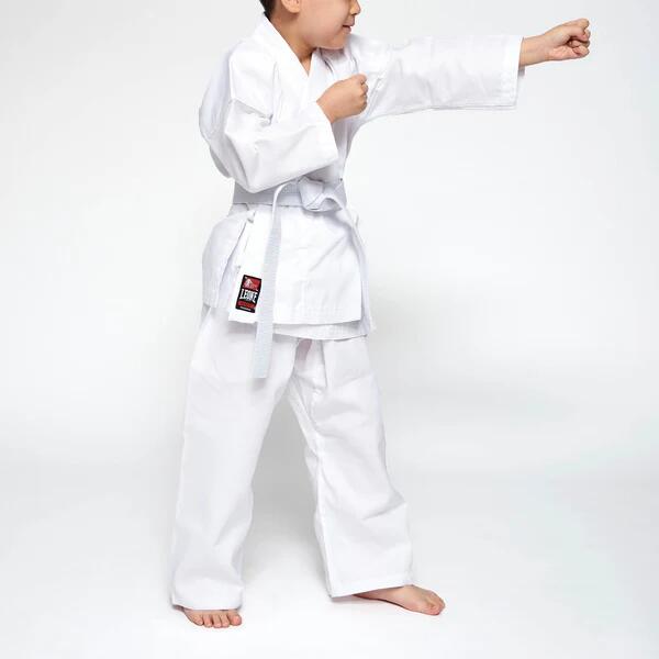 Kimono Karate Leone Alb