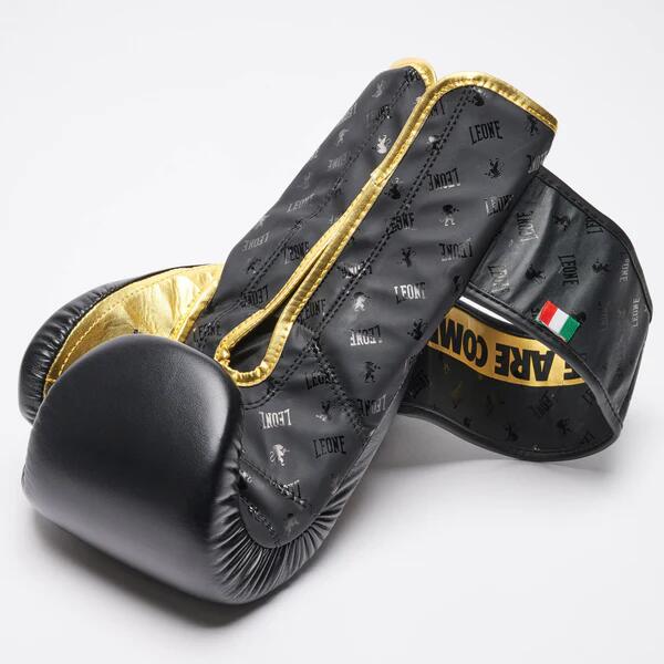 Luvas de boxe Leone1947 DNA pretas 14 oz 8/8