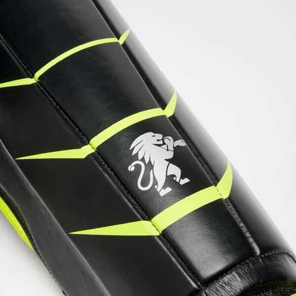 Leone1947 REVO FLUO espinilleras negras L/XL 8/8