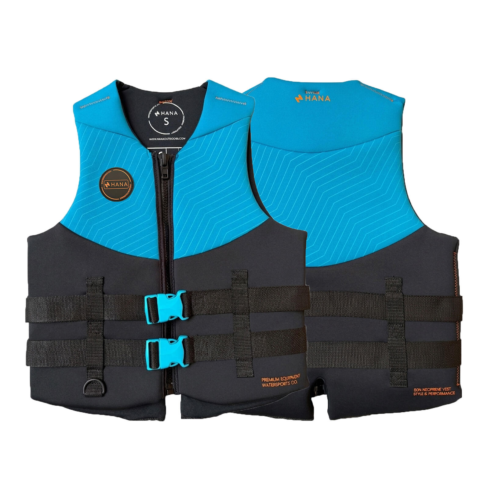 50N Neoprenweste Blau 4/5