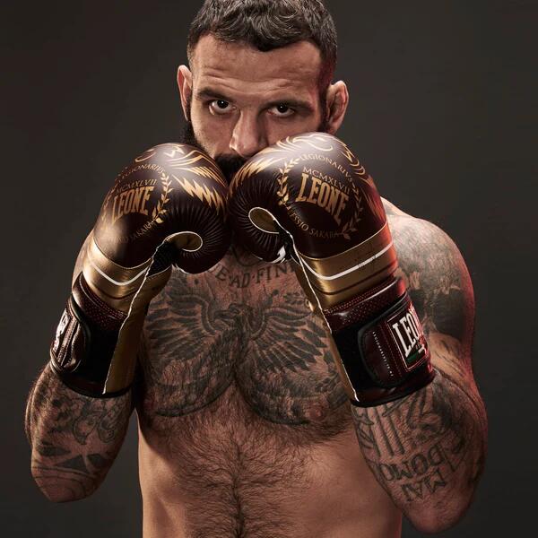 Guantes de Boxeo Leone1947 LEGIONARIVS bordeaux 10oz 8/8
