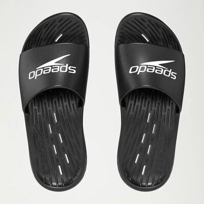Speedo badslippers heren one piece zwart