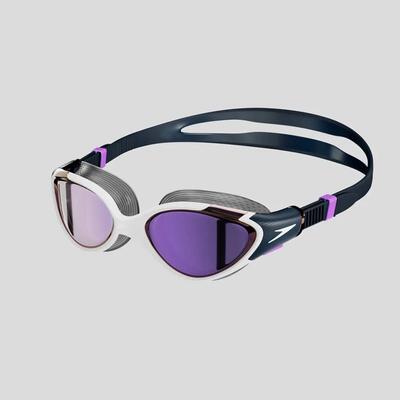 Occhialini Speedo Biofuse 2.0 - Rosso/Argento/Trasparente