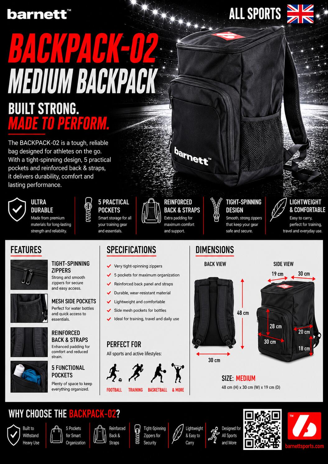 BACKPACK-02 sac à dos 4/5