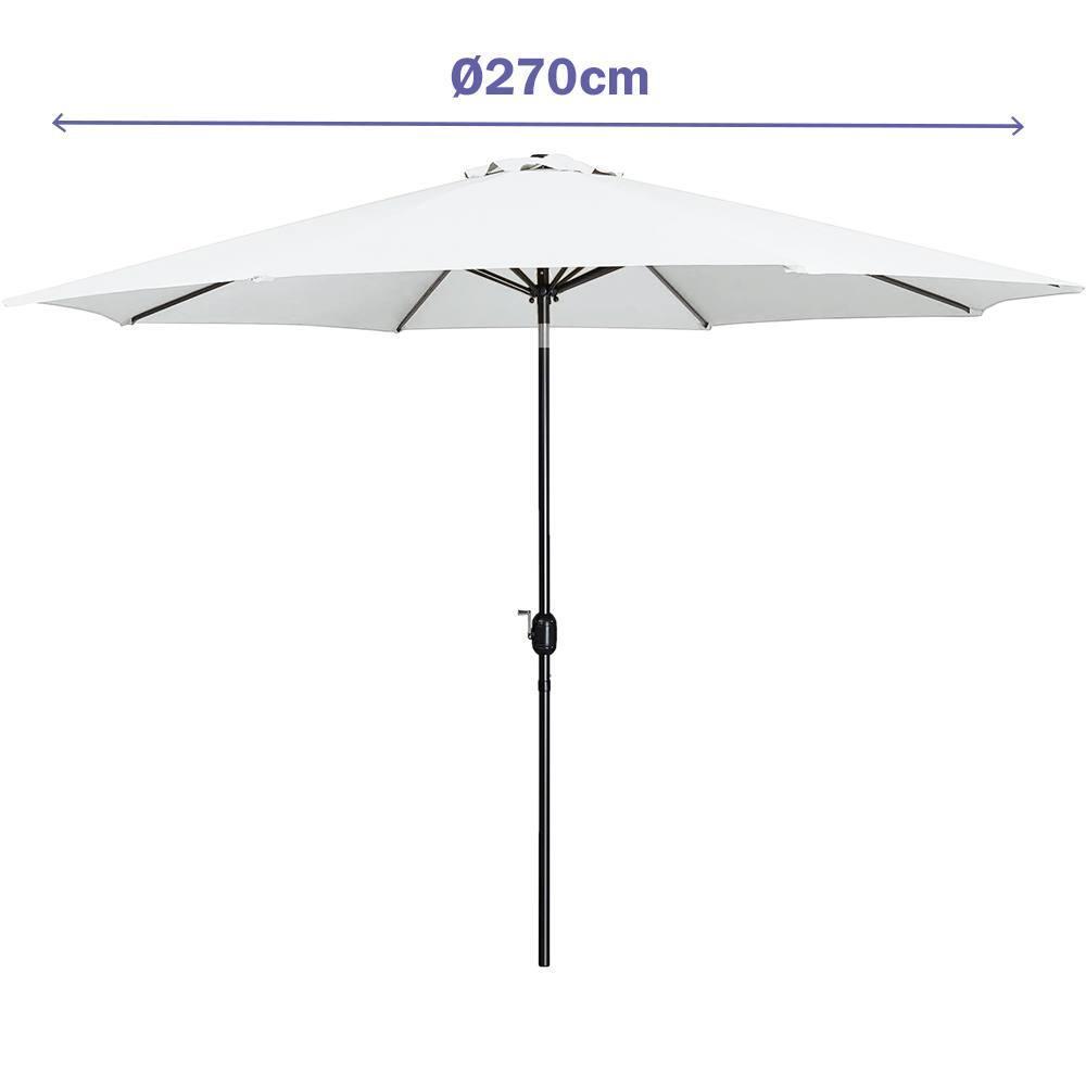 Sombrinha Marbueno 270 cm para Jardim e Exteriores 2/4