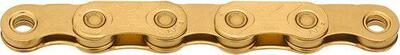 Kmc x flat gewaxte platte ketting 12/13s goud