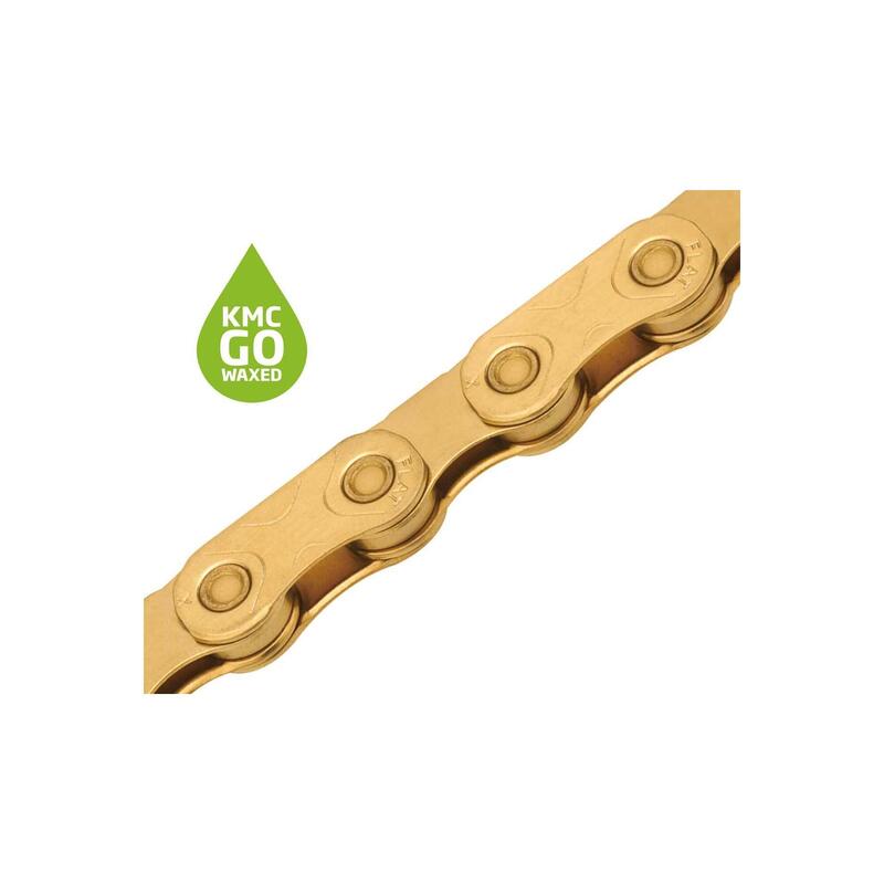 X Flat Waxed - Ti-N - Gold