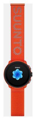 Bracelet de Montre Suunto Athletic 7 Loop Textile 22mm S/M + M/L Orange Coral 2/6