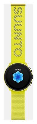 Bracelet de Montre Suunto Athletic 7 Loop Textile 22mm S/M + M/L Jaune Vert Lime 2/3