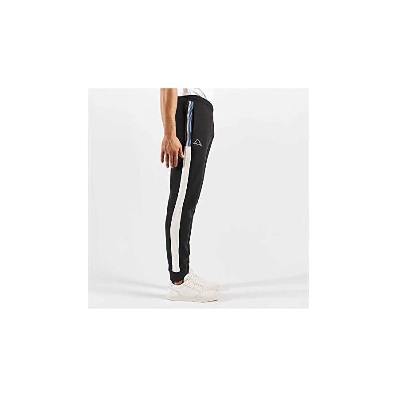 Pantalón de chándal - Fitness - Hombre - Cintura elástica, Largo - Ipole - Negro 4/5