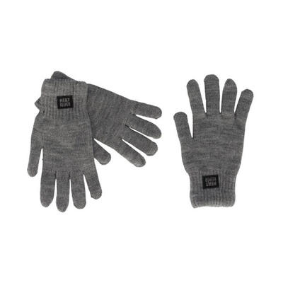 Heatkeeper - gebreide thermo handschoenen - heren - zwart - 2-paar