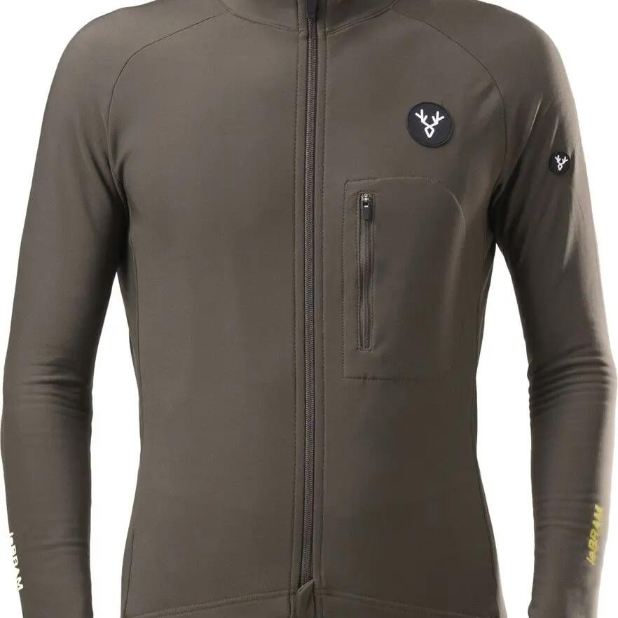 LeBram Training Long Sleeve Thermal Jersey Khaki Green
