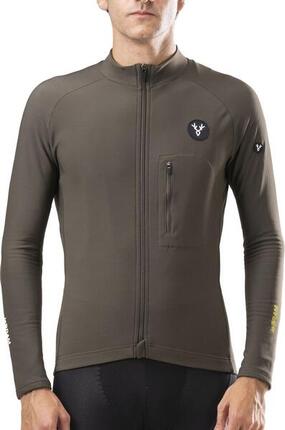 LeBram Training Thermische Trui Lange Mouw Khaki Groen