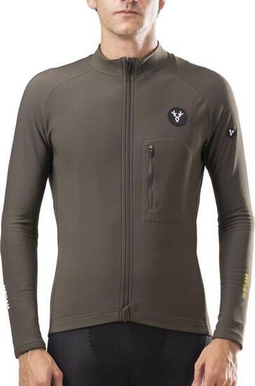 LeBram Training Thermische Trui Lange Mouw Khaki Groen