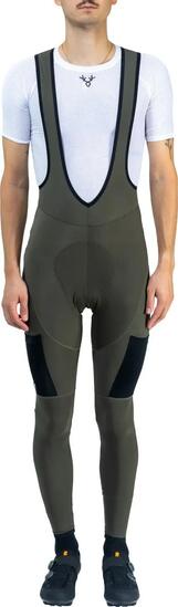 LeBram Off-Road Cargo Lange Radhose Khaki Grün
