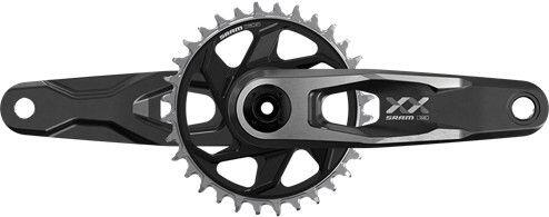 Sram XX DH T-Type DUB DH 34 tanden 7V CL56.5 zwart (zonder behuizing)