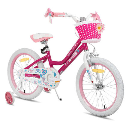 Fille vélo vélo enfant 16" roulettes+panier,4-7a